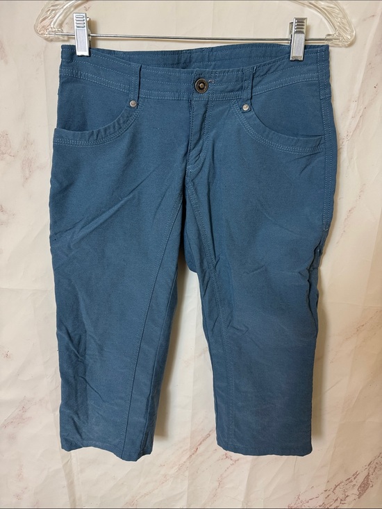 Kuhl Pants - KÜHL Women's Blue Hiking Capri Cropped Outdoor Pants Size 2